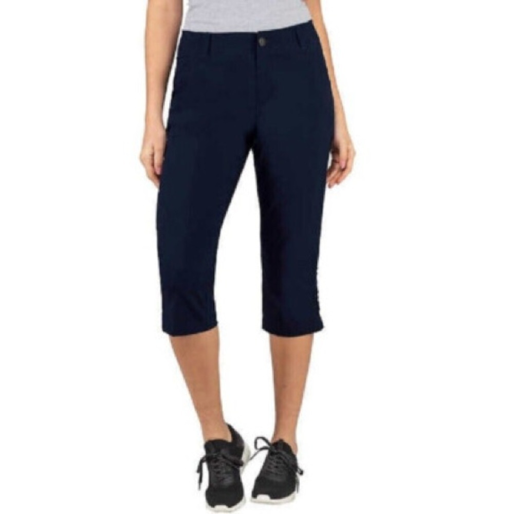 *KHOMBU* Dark Navy Blue Outdoor Pants w/ Side Zipper Pocket Size Small